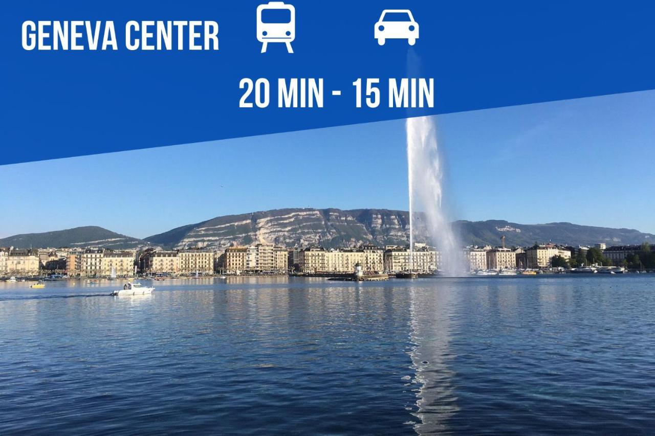 Lac-Montagne-Leman-Geneva, Garage, Tram Annemasse Εξωτερικό φωτογραφία
